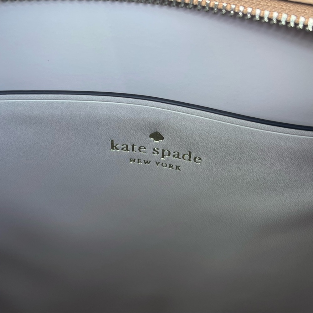 Kate Spade Large Classic Saddle Brown Cara Tote - Picture 8 of 10